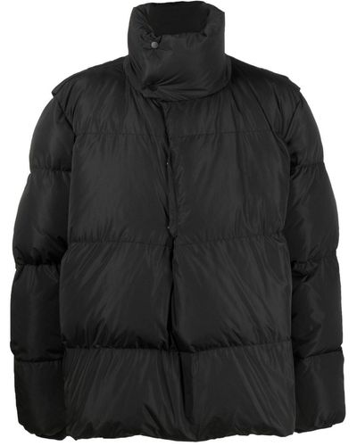 Bianca Saunders Feather-down Pullover Puffer Jacket - Black