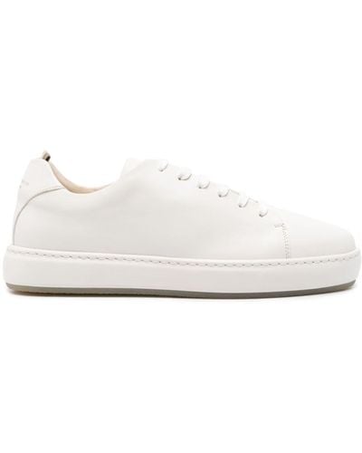 Officine Creative Lace-up Leather Trainers - White