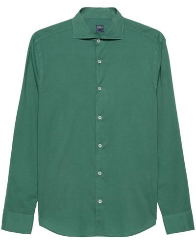 Fedeli Sean Long-sleeve Shirt - Green