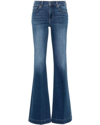 Liu Jo Mid-rise Flared Jeans - Blue