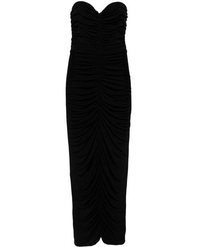 Costarellos Aveline ストラップレス ドレス - ブラック