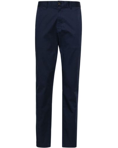 Michael Kors Pantalones chinos de talle medio - Azul