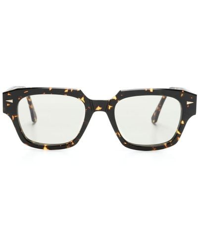 Ahlem Rivoli Square-frame Sunglasses - Brown