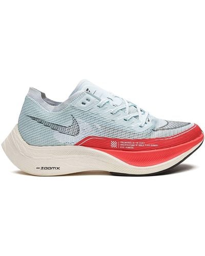 Nike Zoomx Vaporfly Next% 2 "glacier Blue/chile Red/pale Iv" Sneakers - White