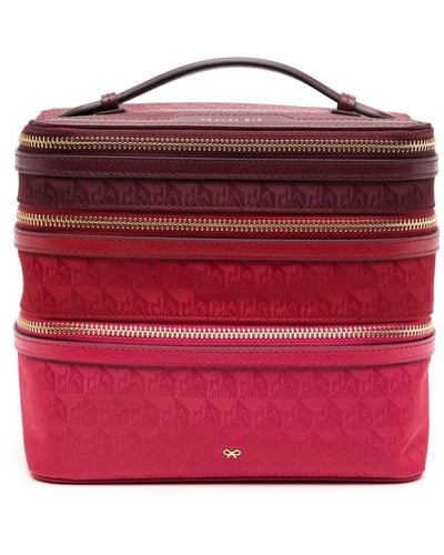 Anya Hindmarch Travel Kit Bag - レッド