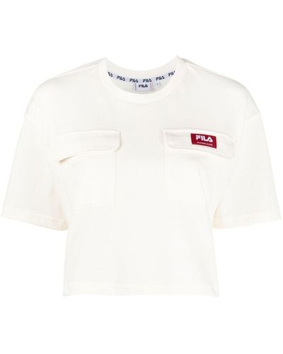 Fila ロゴ Tシャツ - ホワイト