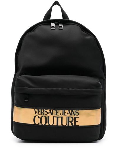 Versace Jeans Couture Rugzak Met Logoprint - Zwart
