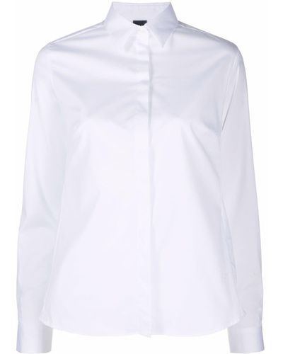 Fay Blouse Met Knopen - Wit