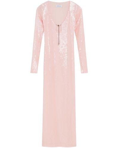 16Arlington Maxikleid mit Pailletten - Pink