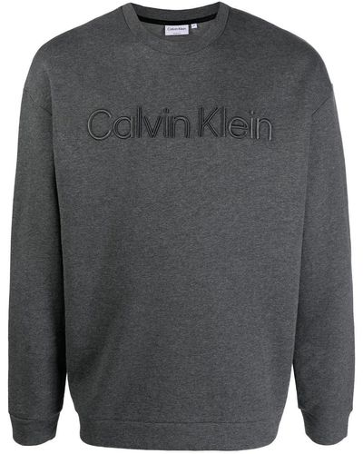 Calvin Klein Spacer ロゴ スウェットシャツ - グレー