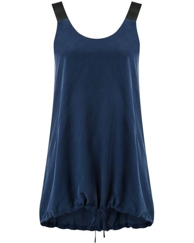 UMA | Raquel Davidowicz 'Dana' Top - Blau