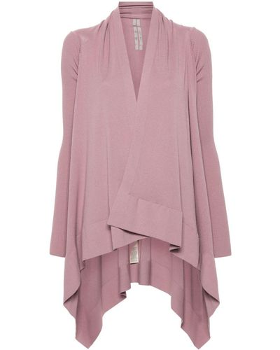 Rick Owens Cárdigan Medium Wrap - Rosa