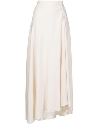 Litkovskaya Bloom Cut-out Midi Skirt - White