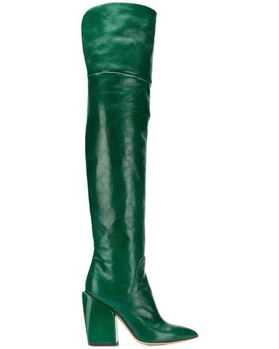 Petar Petrov Over-the-knee Boots - Green