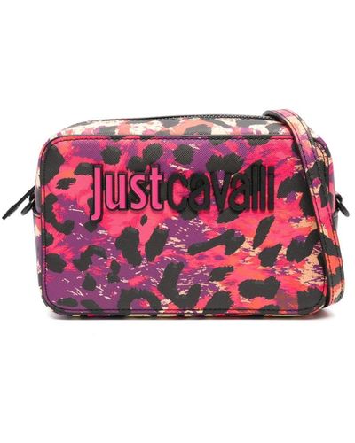 Just Cavalli Mini Range B Handtasche mit Logo - Pink