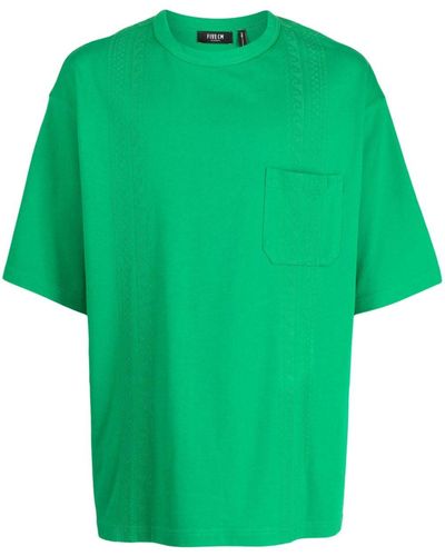 FIVE CM Camiseta con diseño bordado - Verde