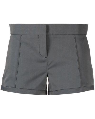 Coperni Herringbone Tailored Shorts - Grey