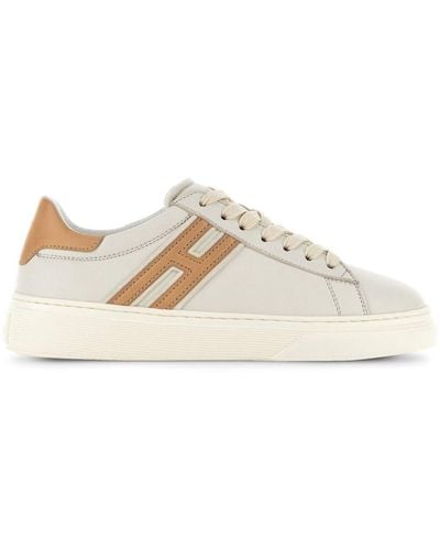 Hogan H365 Leather Low-top Sneakers - White