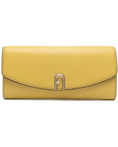 Furla Xl Primula Continental 財布 - イエロー