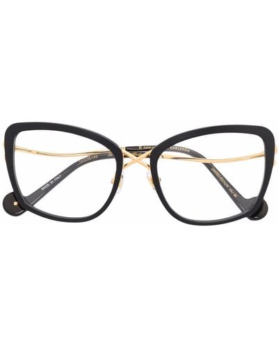 Anna Karin Karlsson Lacroix Brille mit Oversized-Gestell - Schwarz