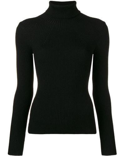 3.1 Phillip Lim Rib-knit Turtleneck Sweater - Black
