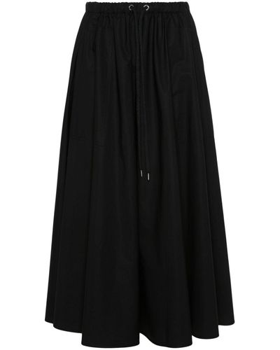 Moncler ロゴ スカート - ブラック