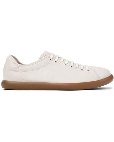 Camper Pelotas Soller Leather Trainers - White