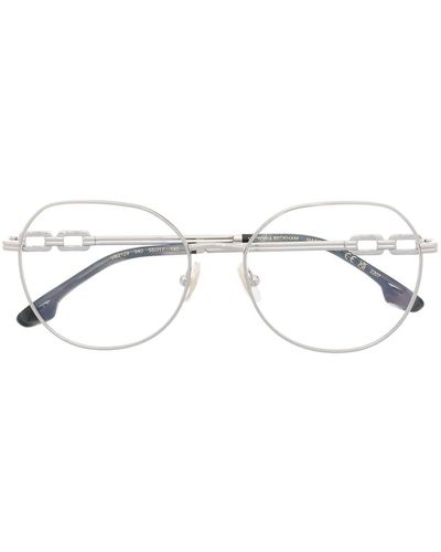 Victoria Beckham チェーンリンク 眼鏡フレーム - メタリック