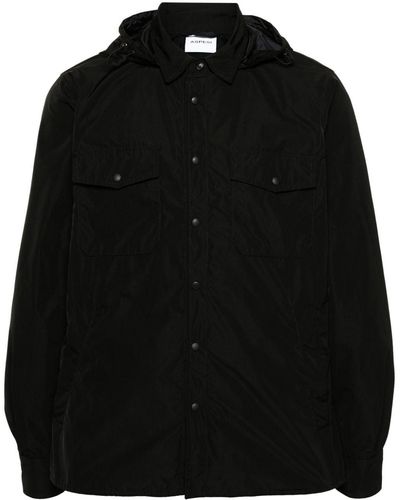 Aspesi Lightweight Hooded Jacket - Black