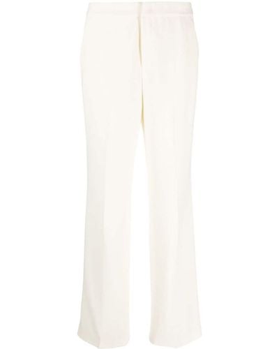 Ports 1961 Wool Straight-leg Tailored Trousers - White
