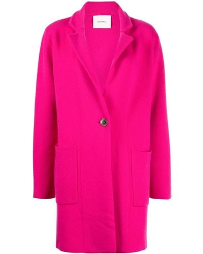 Lisa Yang Anni Cashmere Coat - Pink