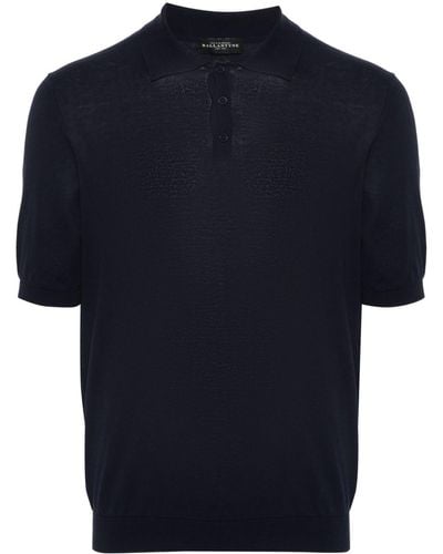 Ballantyne Cotton Polo Shirt - Blue