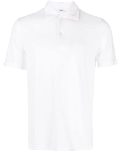 Aspesi Short-sleeve Polo Shirt - White