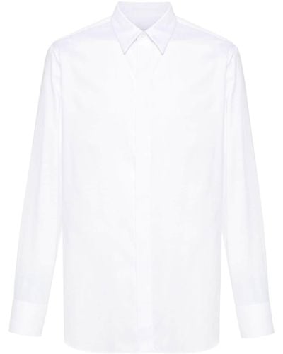 Lardini Eqasher Cotton Shirt - White