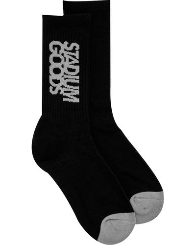 Stadium Goods Socken mit Logo-Stickerei - Schwarz
