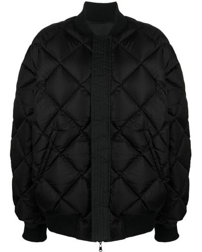 Wardrobe NYC リバーシブル ボンバージャケット - ブラック