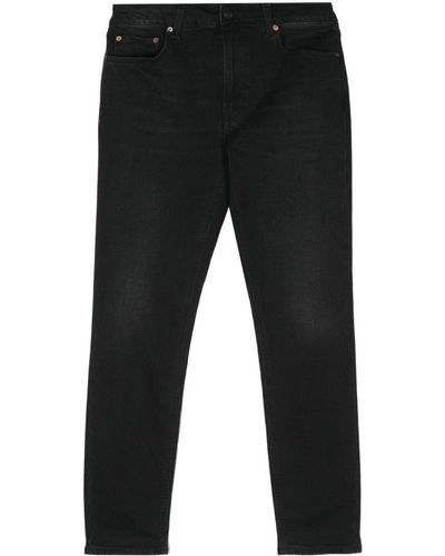 Haikure Jeans Met Toelopende Pijpen - Zwart