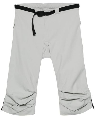 GR10K Shorts mit Gürtel - Grau