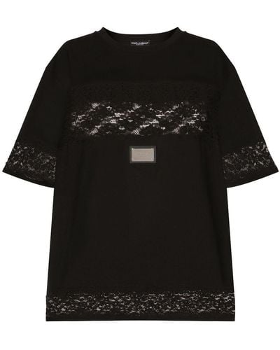 Dolce & Gabbana ショートスリーブ Tシャツ - ブラック