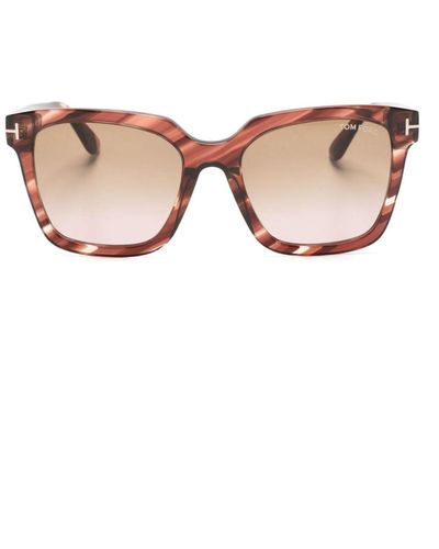 Tom Ford Square-frame Sunglasses - Pink