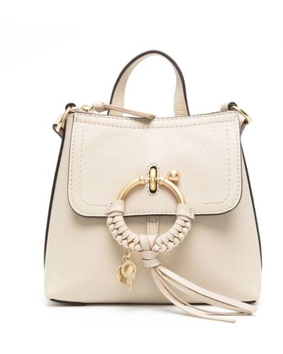 See By Chloé Joan Leather Backpack - Natural
