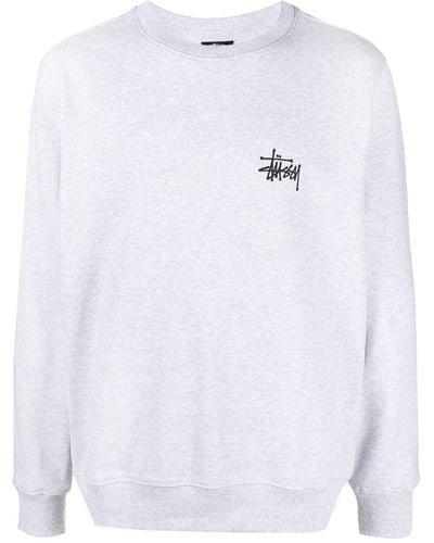 Stussy Sweater Met Logo - Groen