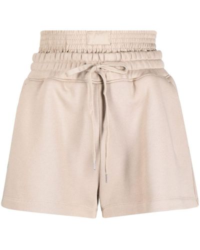 3.1 Phillip Lim High-waisted Cotton Shorts - Natural