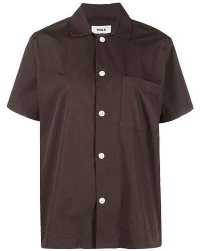 Tekla Camisa de pijama - Marrón