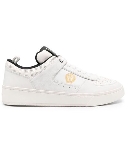Bally Riweira Leather Trainers - White