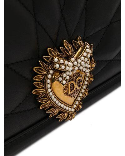 Dolce & Gabbana Devotion ショルダーバッグ - ブラック