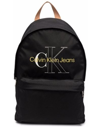 Calvin Klein ロゴ バックパック - ブラック