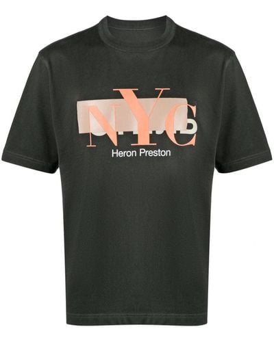 Heron Preston Nyc Censored T-shirt - Black