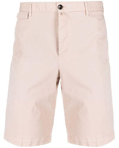 PT Torino Chino-Shorts mit geradem Bein - Pink