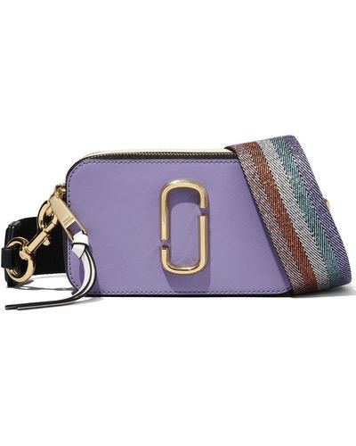 Marc Jacobs Bolso de hombro the snapshot de piel - Morado